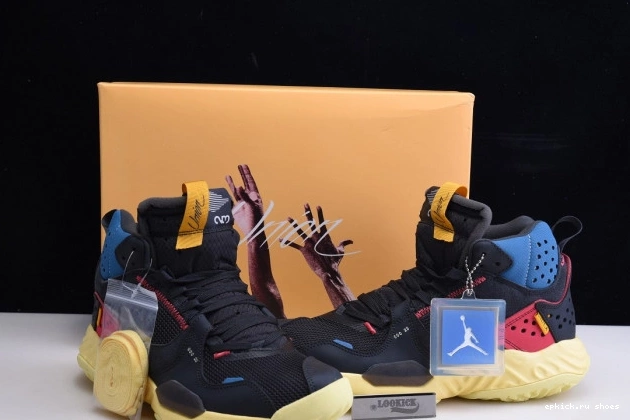 Rep MID UNION LA JORDAN 'OFF DA1951-001 NOIR' DELTA X 0730